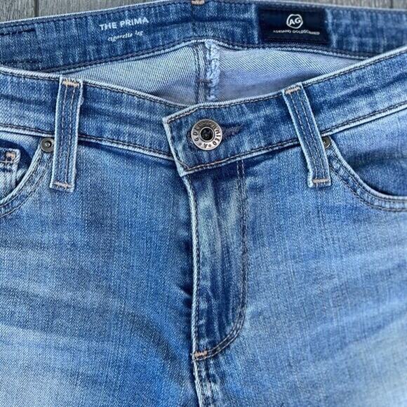 Adriano Goldschmied AG Pants Womens 25R The Ballad Slim Boot soft Cotton A000309 - Picture 4 of 12